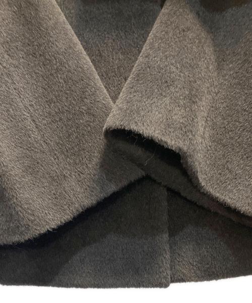 ANAYI（アナイ）ANAYI (アナイ) アルパカシャギーショートコート チャコールグレー サイズ:36の古着・服飾アイテム