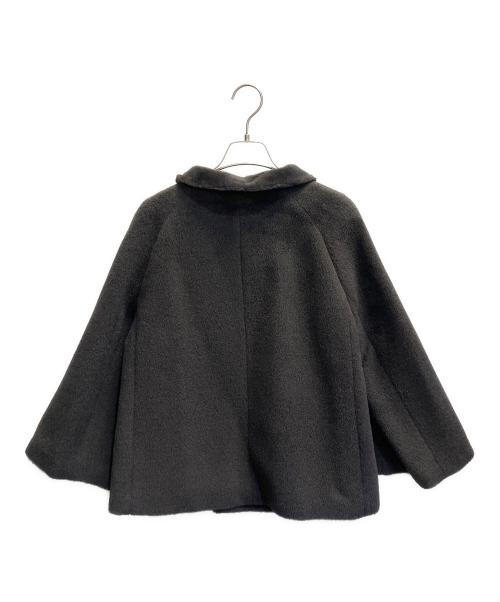 ANAYI（アナイ）ANAYI (アナイ) アルパカシャギーショートコート チャコールグレー サイズ:36の古着・服飾アイテム