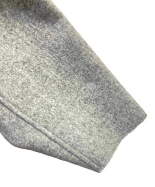 HYKE（ハイク）HYKE (ハイク) MELTON HOODED WORK COAT グレー サイズ:１の古着・服飾アイテム