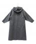 HYKE (ハイク) MELTON HOODED WORK COAT グレー サイズ:１：20000円