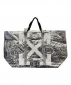 OFFWHITEオフホワイト）の古着「Arrows Tote Bag」｜シルバー