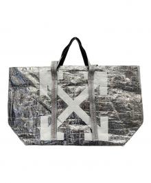 OFFWHITE（オフホワイト）の古着「Arrows Tote Bag」｜シルバー