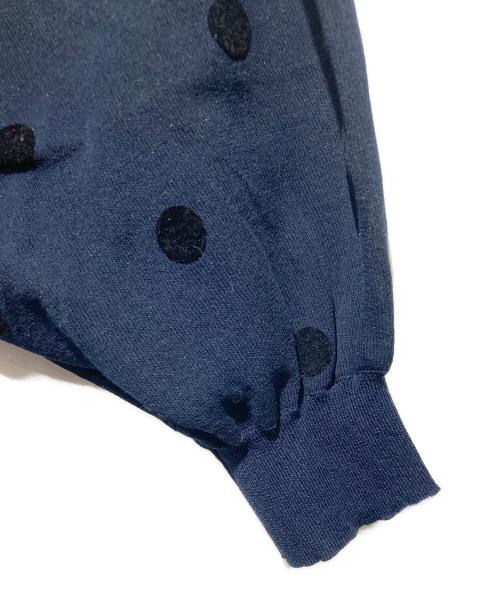 IENA（イエナ）IENA (イエナ) FILMY ドット カーディガン ネイビー サイズ:FREEの古着・服飾アイテム