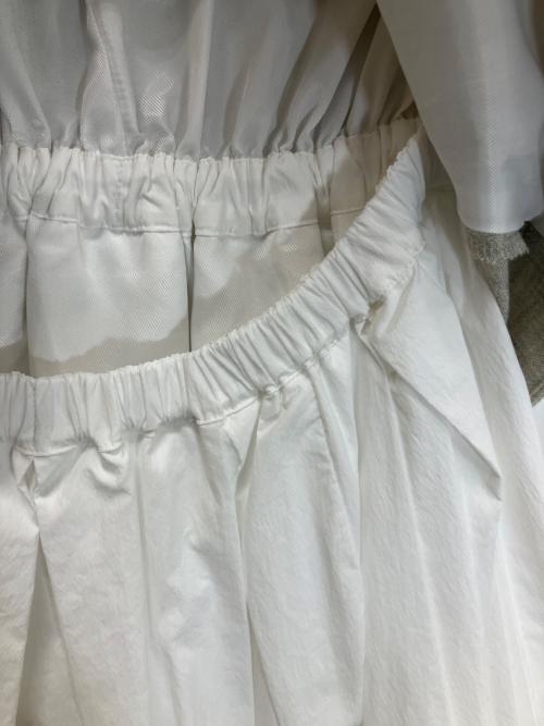 ELENDEEK（エレンディーク）ELENDEEK (エレンディーク) GILET COMBINATION OP ホワイト サイズ:02の古着・服飾アイテム