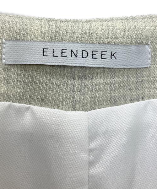 ELENDEEK（エレンディーク）ELENDEEK (エレンディーク) GILET COMBINATION OP ホワイト サイズ:02の古着・服飾アイテム