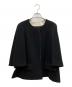 Drawer（ドゥロワー）の古着「ノーカラージャケット」｜ブラック