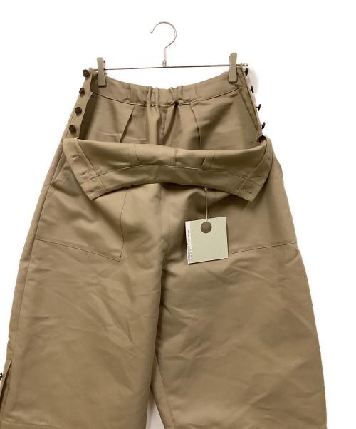 TENNE HANDCRAFTED MODERN（テン ハンドクラフテッド モダン）TENNE HANDCRAFTED MODERN (テン ハンドクラフテッド モダン) OVERALL PANTS ベージュ サイズ:SIZE Freeの古着・服飾アイテム