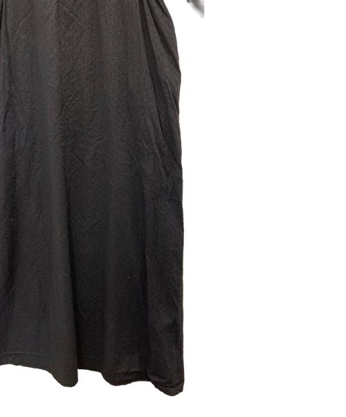 6(ROKU) BEAUTY&YOUTH（ロク ビューティーアンドユース）6(ROKU) BEAUTY&YOUTH (ロク ビューティーアンドユース) COTTON SLIT DRESS ブラック サイズ:SIZE36の古着・服飾アイテム