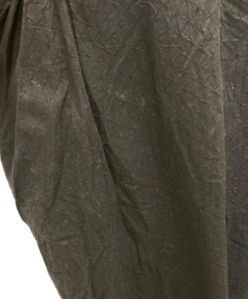 6(ROKU) BEAUTY&YOUTH（ロク ビューティーアンドユース）6(ROKU) BEAUTY&YOUTH (ロク ビューティーアンドユース) COTTON SLIT DRESS ブラック サイズ:SIZE36の古着・服飾アイテム