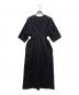 6(ROKU) BEAUTY&YOUTH (ロク ビューティーアンドユース) COTTON SLIT DRESS ブラック サイズ:SIZE36：4000円