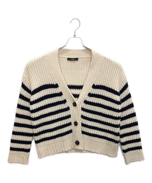 WEEKEND Max Mara（ウィークエンド マックスマーラ）WEEKEND Max Mara (ウィークエンド マックスマーラ) 53410327 ニットカーディガン アイボリー サイズ:Sの古着・服飾アイテム