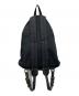PORTER (ポーター) ヘリンボーンｘレザー切替リュック ブラック：11000円
