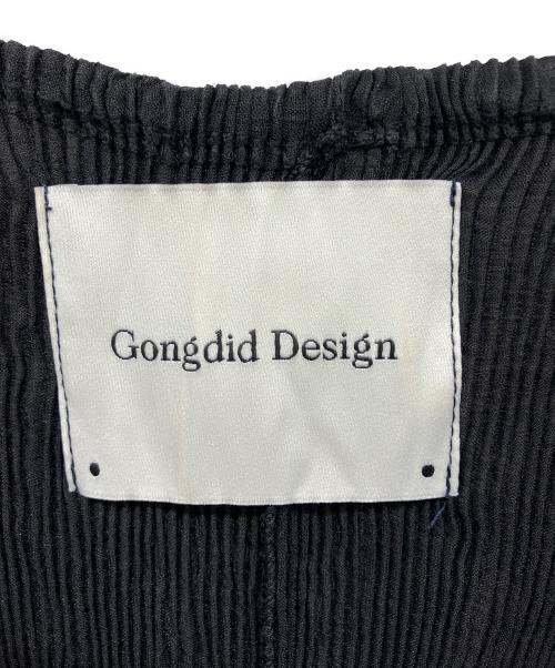 GONGDID DESIGN（ゴンディッドデザイン）GONGDID DESIGN (ゴンディッドデザイン) Wavy maxi dress ブラック サイズ:Freeの古着・服飾アイテム
