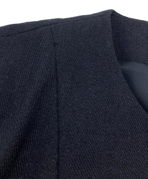 Snidel（スナイデル）Snidel (スナイデル) サマーツイードジャケット ネイビー サイズ:SIZE 0の古着・服飾アイテム