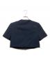Snidel (スナイデル) サマーツイードジャケット ネイビー サイズ:SIZE 0：7000円