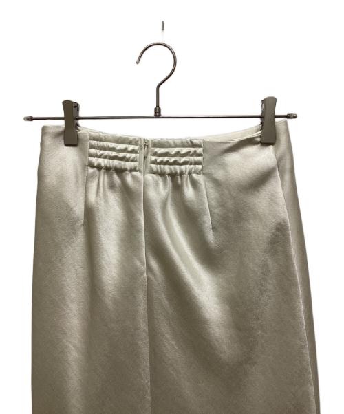 IENA（イエナ）IENA (イエナ) ダブルサテンスカート アイボリー サイズ:36の古着・服飾アイテム