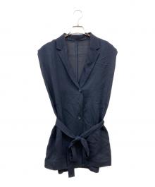 IENA（イエナ）の古着「Airy ブラウス ジャケット」｜ネイビー