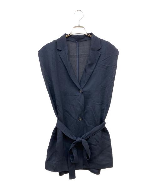 IENA（イエナ）IENA (イエナ) Airy ブラウス ジャケット ネイビー サイズ:Freeの古着・服飾アイテム