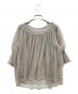 Diagram (ダイアグラム) チュールシャーリングトップ グレー サイズ:36：8000円