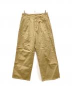 IENAイエナ）の古着「オーガニックコットン チノパンツ」｜ベージュ