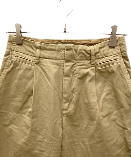 IENA（イエナ）IENA (イエナ) オーガニックコットン チノパンツ ベージュ サイズ:34の古着・服飾アイテム
