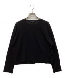 VERMEIL par iena（ヴェルメイユ パー イエナ）の古着「ICE Feel Cotton Knit プルオーバー」｜ブラック