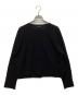 VERMEIL par iena（ヴェルメイユ パー イエナ）の古着「ICE Feel Cotton Knit プルオーバー」｜ブラック