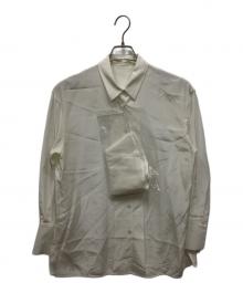 IENA（イエナ）の古着「＆NAVY ペプラムブラウス」｜ホワイト