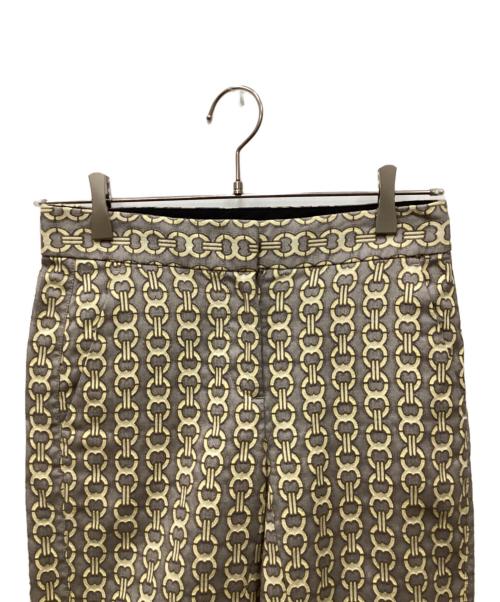 TORY BURCH（トリーバーチ）TORY BURCH (トリーバーチ) Gemini Link Jacquard Pant グレー サイズ:00の古着・服飾アイテム
