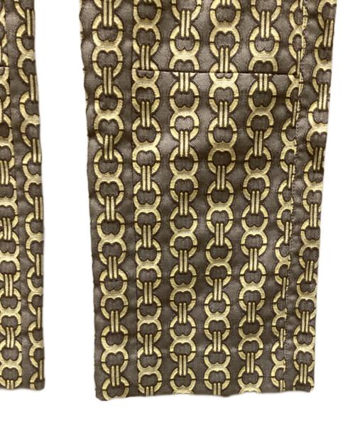 TORY BURCH（トリーバーチ）TORY BURCH (トリーバーチ) Gemini Link Jacquard Pant グレー サイズ:00の古着・服飾アイテム