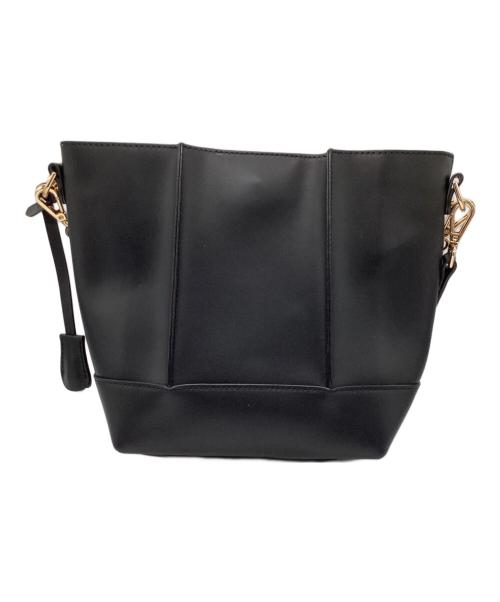 Gianni Notaro（ジャンニ ノターロ）Gianni Notaro (ジャンニ ノターロ) CAROL J ワンハンドルハンドバッグ ブラックの古着・服飾アイテム