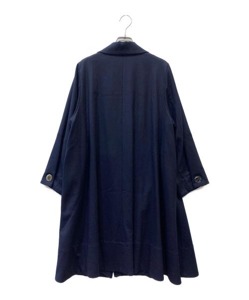 Y's for living（ワイズフォーリビング）Y's for living (ワイズフォーリビング) ウールコート ネイビー サイズ:FREEの古着・服飾アイテム