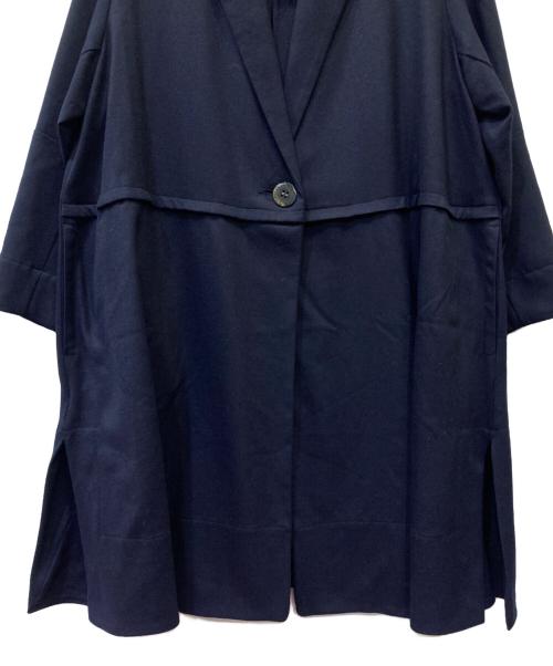Y's for living（ワイズフォーリビング）Y's for living (ワイズフォーリビング) ウールコート ネイビー サイズ:FREEの古着・服飾アイテム