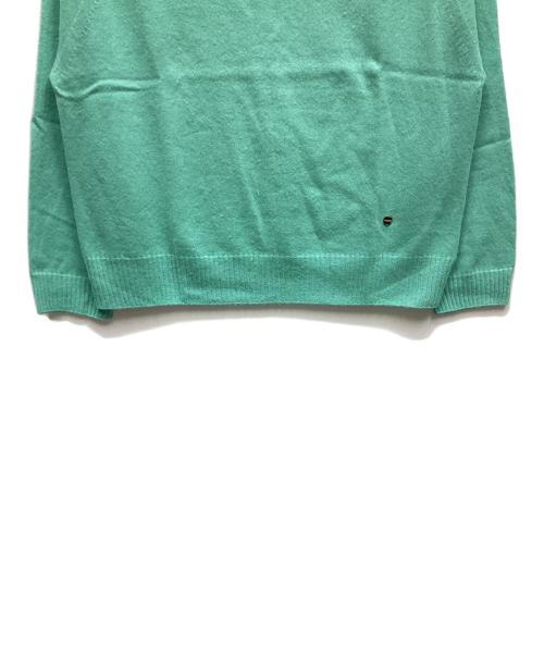 MACKINTOSH LONDON（マッキントッシュ ロンドン）MACKINTOSH LONDON (マッキントッシュ ロンドン) カシミヤニット グリーン サイズ:38の古着・服飾アイテム