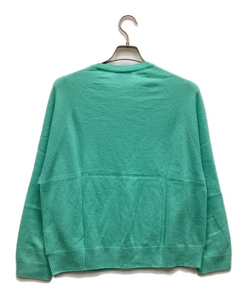 MACKINTOSH LONDON（マッキントッシュ ロンドン）MACKINTOSH LONDON (マッキントッシュ ロンドン) カシミヤニット グリーン サイズ:38の古着・服飾アイテム