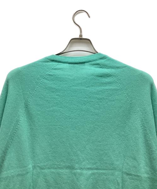 MACKINTOSH LONDON（マッキントッシュ ロンドン）MACKINTOSH LONDON (マッキントッシュ ロンドン) カシミヤニット グリーン サイズ:38の古着・服飾アイテム