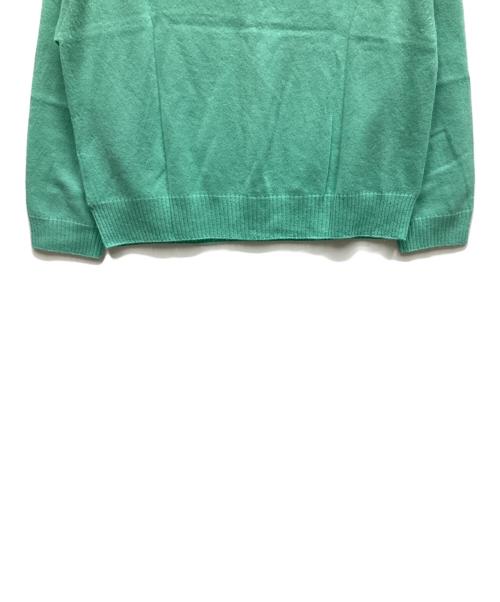 MACKINTOSH LONDON（マッキントッシュ ロンドン）MACKINTOSH LONDON (マッキントッシュ ロンドン) カシミヤニット グリーン サイズ:38の古着・服飾アイテム