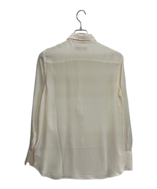 RALPH LAUREN（ラルフローレン）RALPH LAUREN (ラルフローレン) シルクシャツ アイボリー サイズ:SPの古着・服飾アイテム