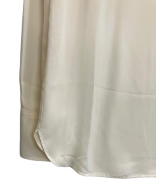 RALPH LAUREN（ラルフローレン）RALPH LAUREN (ラルフローレン) シルクシャツ アイボリー サイズ:SPの古着・服飾アイテム