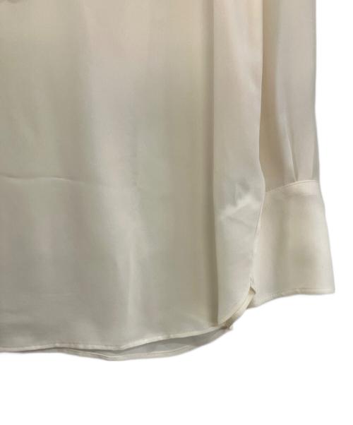 RALPH LAUREN（ラルフローレン）RALPH LAUREN (ラルフローレン) シルクシャツ アイボリー サイズ:SPの古着・服飾アイテム