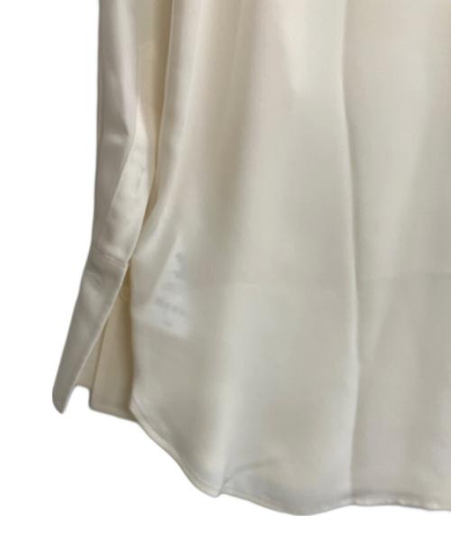 RALPH LAUREN（ラルフローレン）RALPH LAUREN (ラルフローレン) シルクシャツ アイボリー サイズ:SPの古着・服飾アイテム
