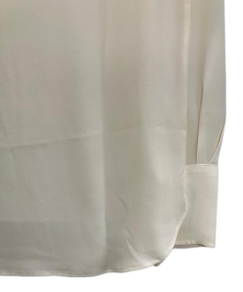 RALPH LAUREN（ラルフローレン）RALPH LAUREN (ラルフローレン) シルクシャツ アイボリー サイズ:SPの古着・服飾アイテム