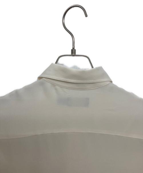 RALPH LAUREN（ラルフローレン）RALPH LAUREN (ラルフローレン) シルクシャツ アイボリー サイズ:SPの古着・服飾アイテム
