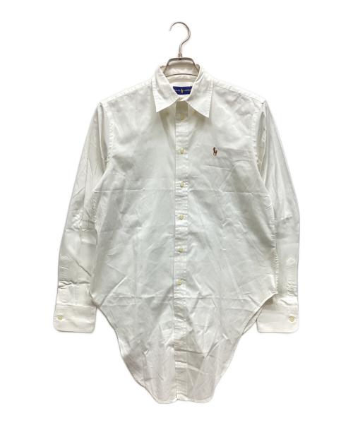 RALPH LAUREN（ラルフローレン）RALPH LAUREN (ラルフローレン) 裾リボン前結びシャツ ホワイト サイズ:Sの古着・服飾アイテム