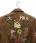 中古・古着 POLO RALPH LAUREN (ポロ・ラルフローレン) レザージャケット ブラウン サイズ:4：20000円