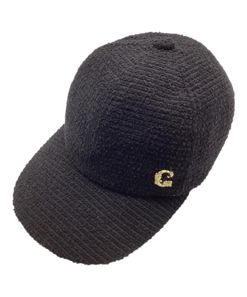 CA4LA（カシラ）CA4LA (カシラ) HK CAP6/パイル地キャップ ブラックの古着・服飾アイテム