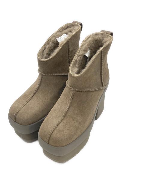 UGG（アグ）UGG (アグ) New Heights Platform Mini ブラウン サイズ:23cmの古着・服飾アイテム