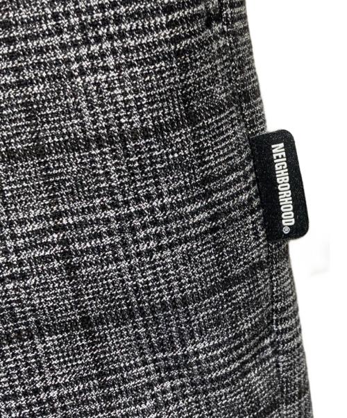 NEIGHBORHOOD（ネイバーフッド）NEIGHBORHOOD (ネイバーフッド) Two Tuck Pants/ツータックパンツ/チェック グレー サイズ:Ｌの古着・服飾アイテム