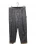 NEIGHBORHOOD（ネイバーフッド）の古着「Two Tuck Pants/ツータックパンツ/チェック」｜グレー
