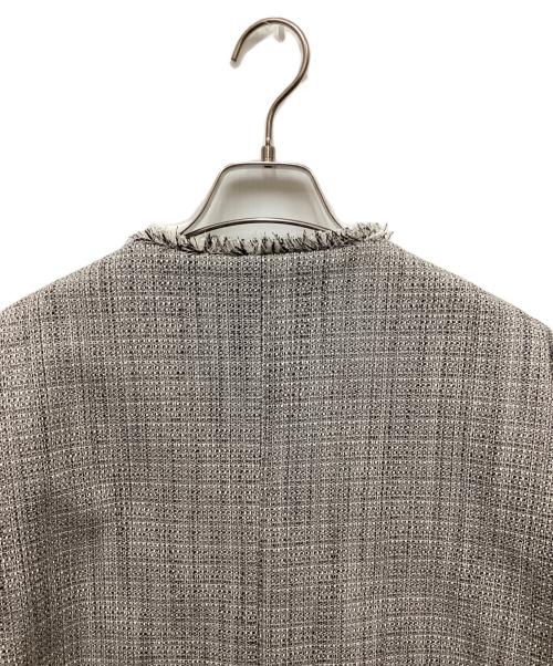 PLST（プラステ）PLST (プラステ) ツイードメタルボタンジャケット ブラック サイズ:M 未使用品の古着・服飾アイテム